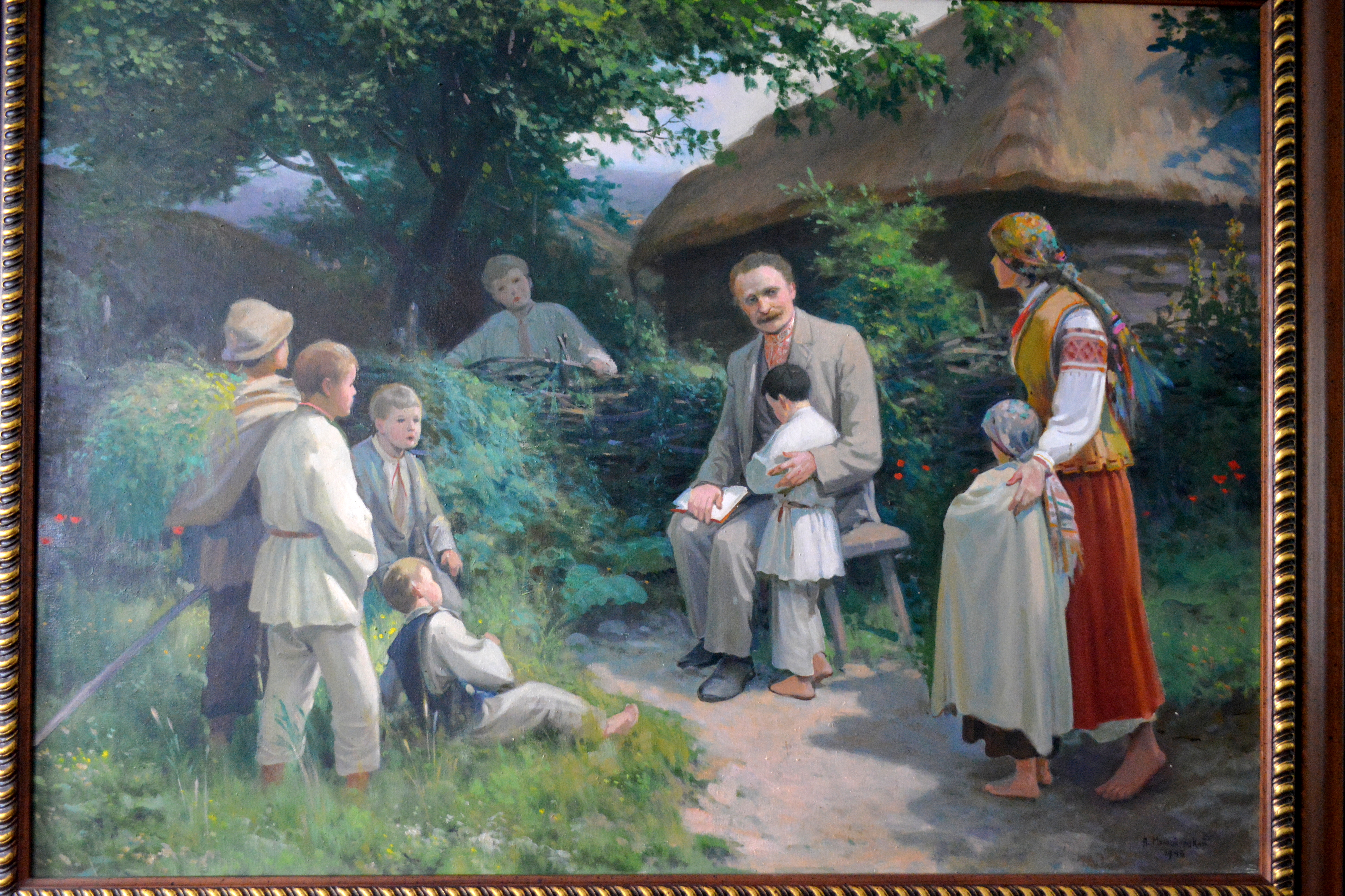 Хто ж такий Антін Манастирський, полотна якого знаходяться в музеї Івана Франка в Нагуєвичах?