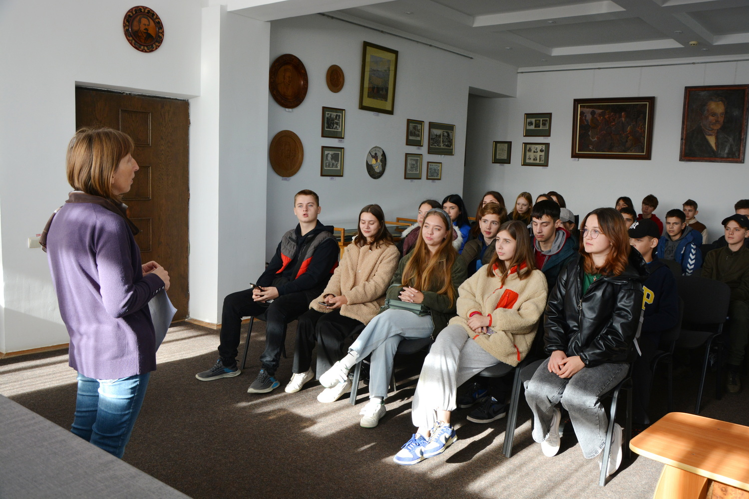 В ДІКЗ «Нагуєвичі» відбулася лекція «40-літній ювілей творчої діяльності Івана Франка»
