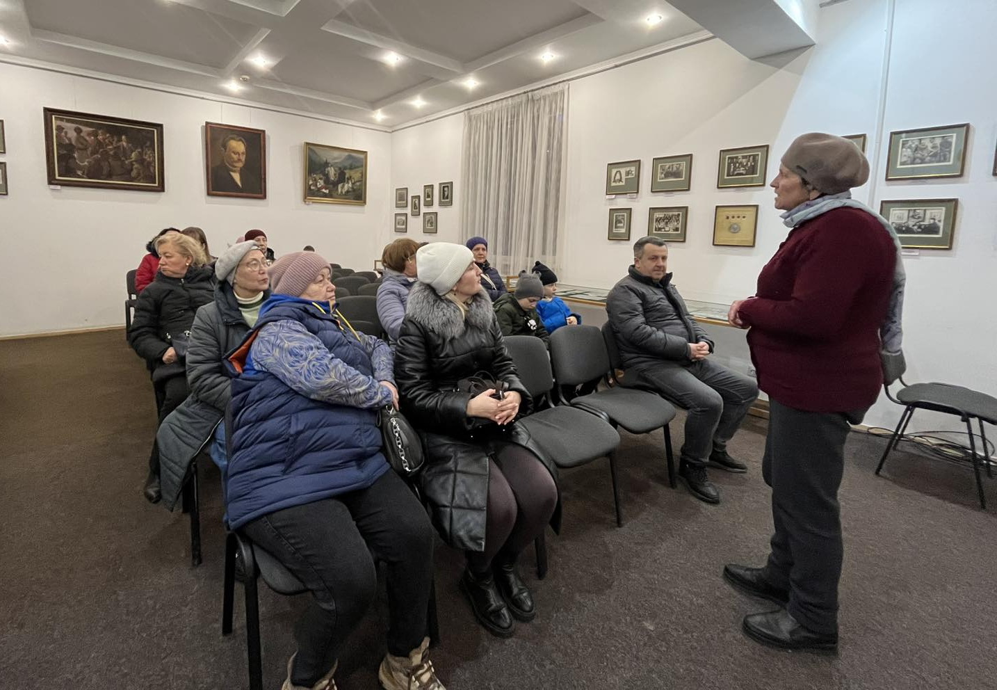 Тематичний урок до 90-річчя з дня народження В. Симоненка відбувся в музеї