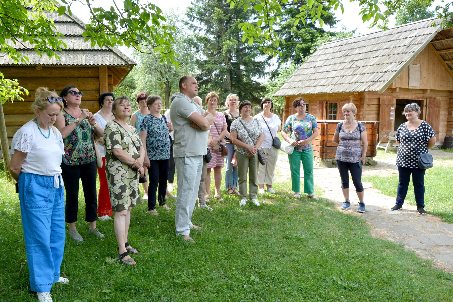 Вихователі та працівники дитячого садочку №12 «Дзвіночок» міста Дрогобича в музеї Івана Франка